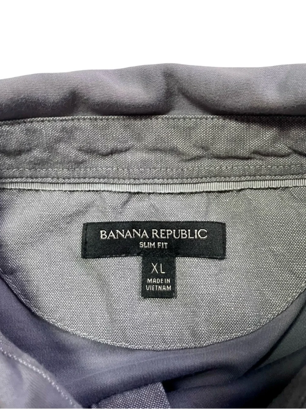 Banana Republic Men’s Slim Fit Polo Shirt with Chest Pockets Size XL